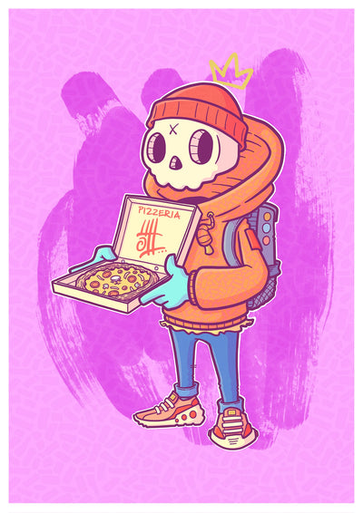 Uh Oh Want a slice? print for sale