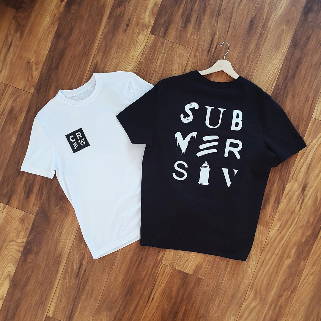 Retro 'Crew' Subversiv tshirt