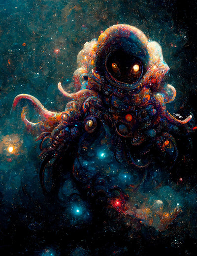 Space Octo-Dyssey: Volume 2 (The Giant Space Explorer) by Noroi - the-subversiv-collective