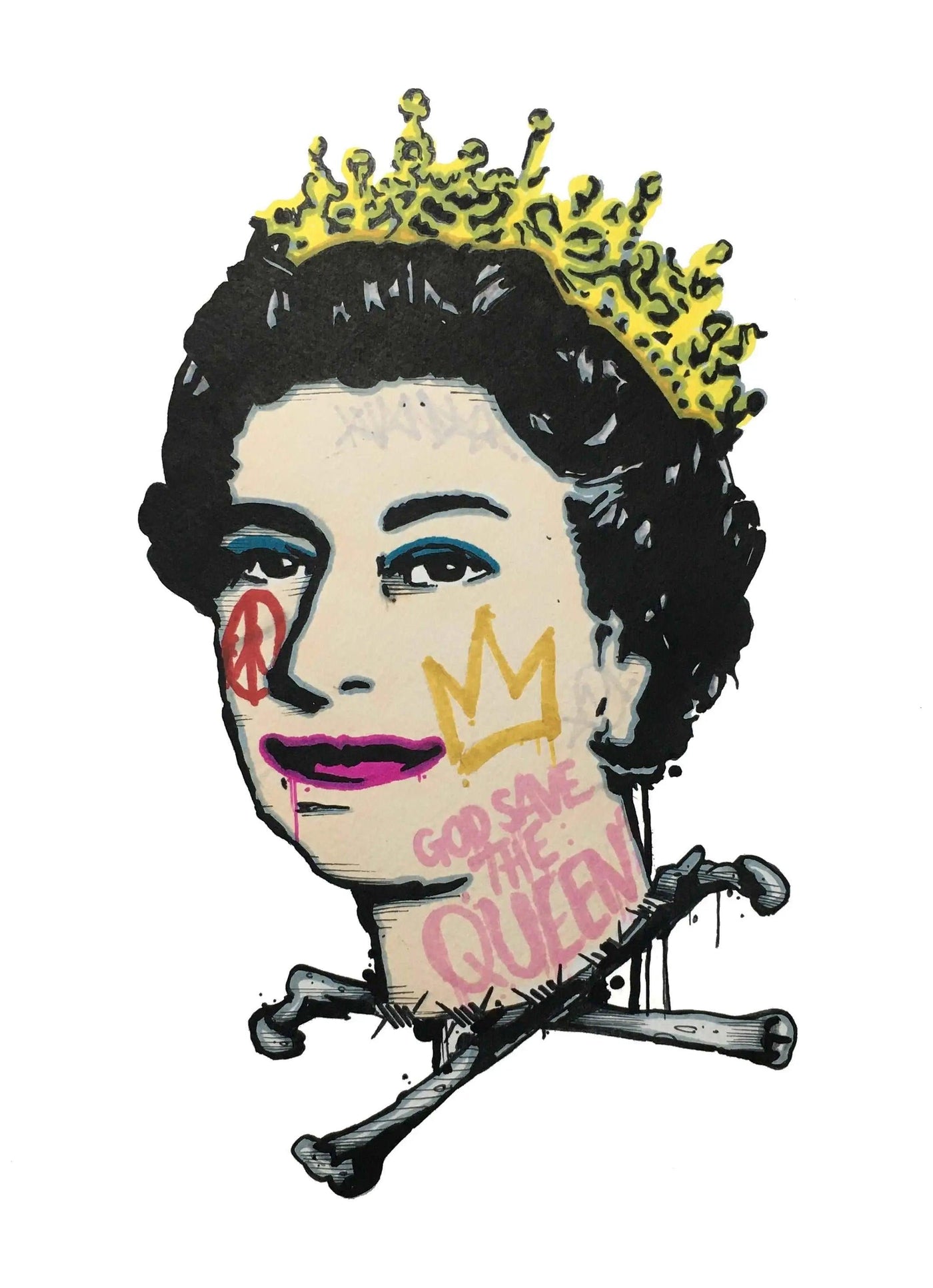 God save Lizzy V by Vandal - the-subversiv-collective