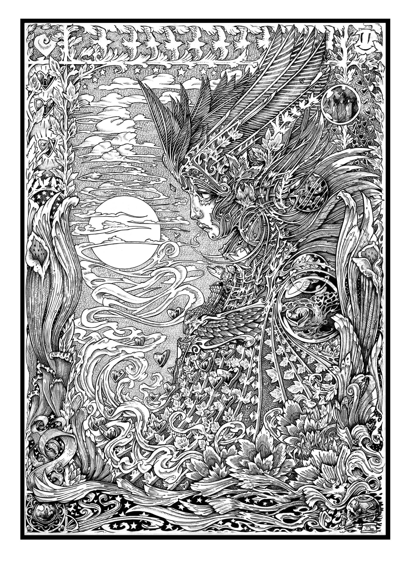 The Lady of Nature and the Evocation of the Oracle by Jeremy Beswick - the-subversiv-collective