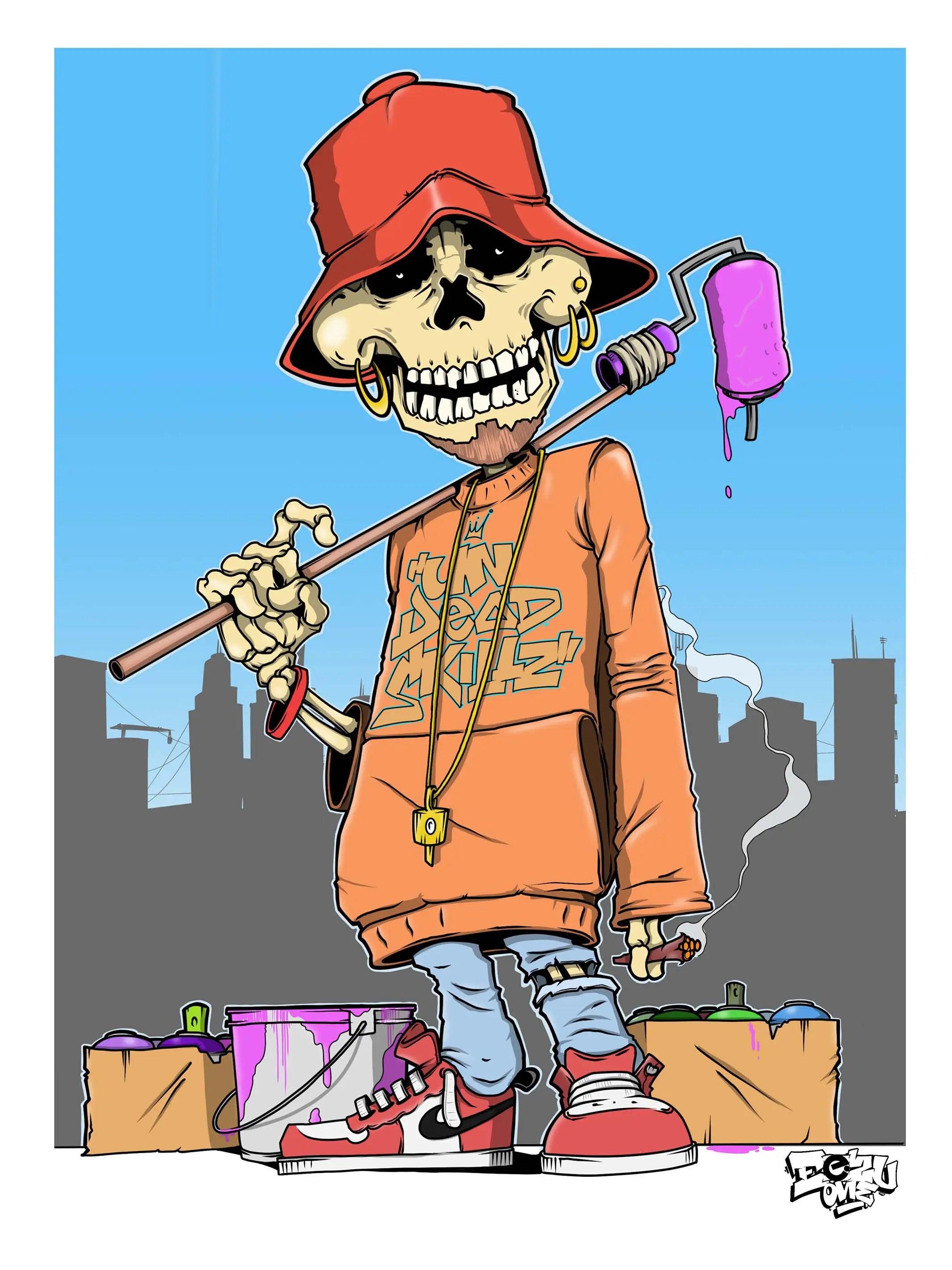 絵画 STATIC LUXURY VANDALS Main Edition VANDAL - True to the Game! by EezuOne